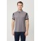 Allium Polo Yaka T-Shirt - K.Gri-Siyah