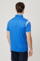 Allium Polo Yaka T-Shirt - Sax Mavi-Gri