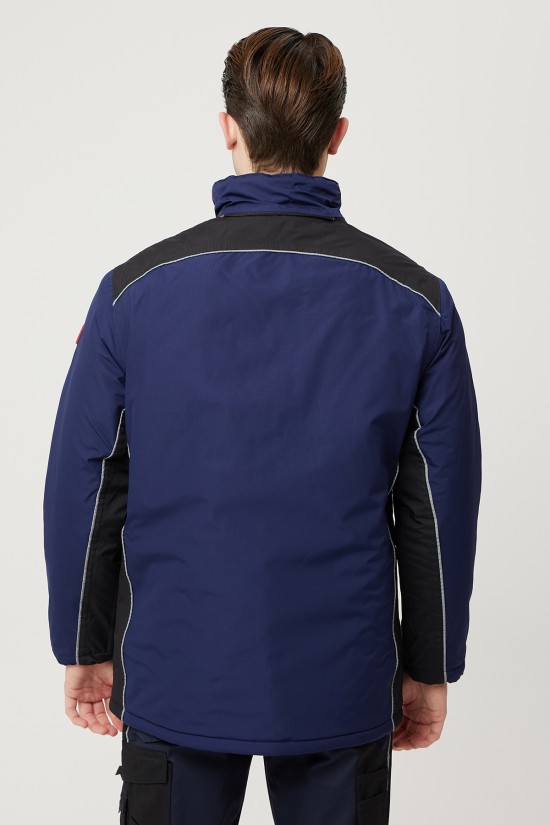 ALLİUM RİPSTOP PARKA LACİVERT-SİYAH ALLİUM RİPSTOP PARKA LACİVERT-SİYAH
