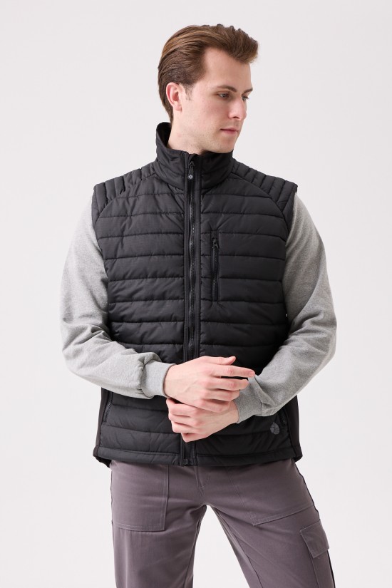 NEPETA BOMBER VEST SİYAH NEPETA BOMBER VEST SİYAH