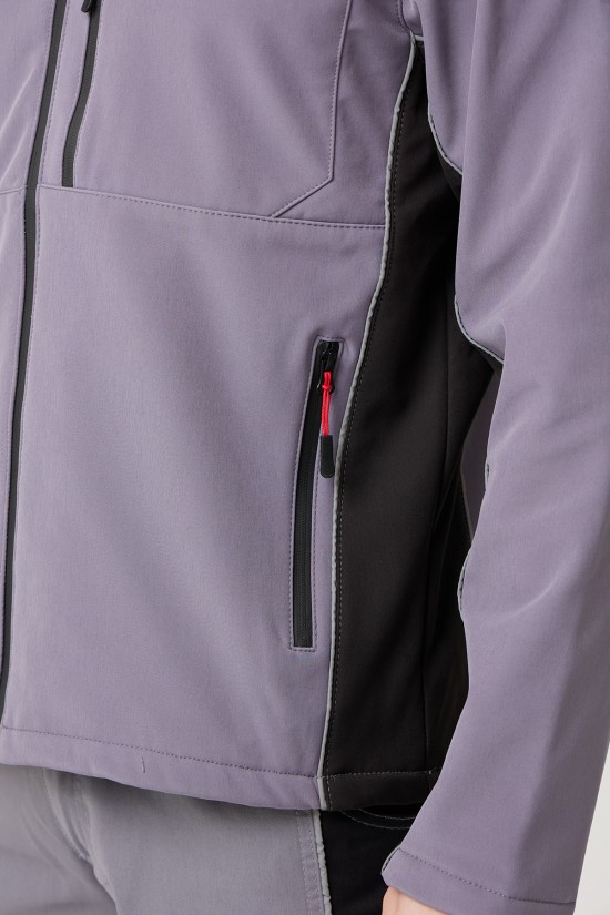 ALLİUM SOFTSHELL MONT GRİ-SİYAH