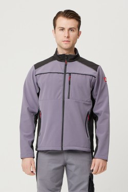 ALLİUM SOFTSHELL MONT GRİ-SİYAH