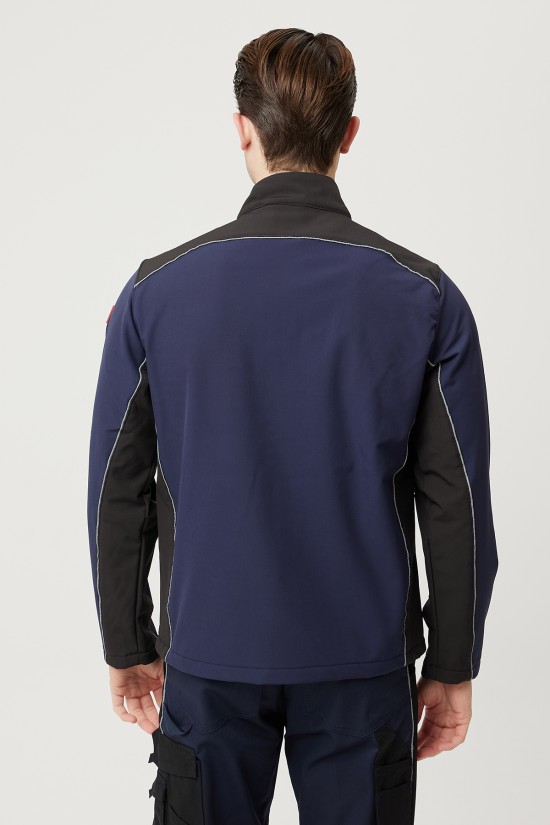 ALLİUM SOFTSHELL MONT LACİVERT-SİYAH
