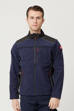 ALLİUM SOFTSHELL MONT LACİVERT-SİYAH
