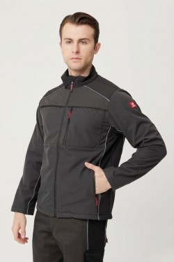 ALLİUM SOFTSHELL MONT K.GRİ-SİYAH
