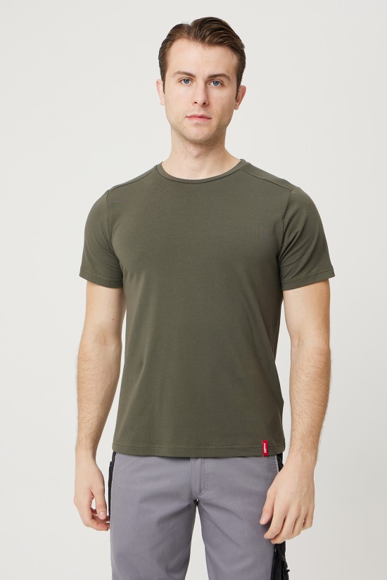 ALLİUM BASİC T-SHIRT HAKİ ALLİUM BASİC T-SHIRT HAKİ