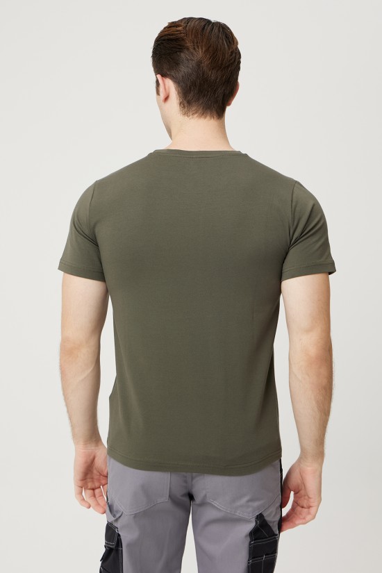 ALLİUM BASİC T-SHIRT HAKİ ALLİUM BASİC T-SHIRT HAKİ