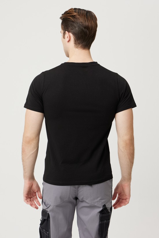 ALLİUM BASİC T-SHIRT SİYAH ALLİUM BASİC T-SHIRT SİYAH