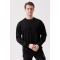 SANFORDS O YAKA SWEATSHIRT SİYAH
