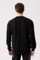 SANFORDS O YAKA SWEATSHIRT SİYAH