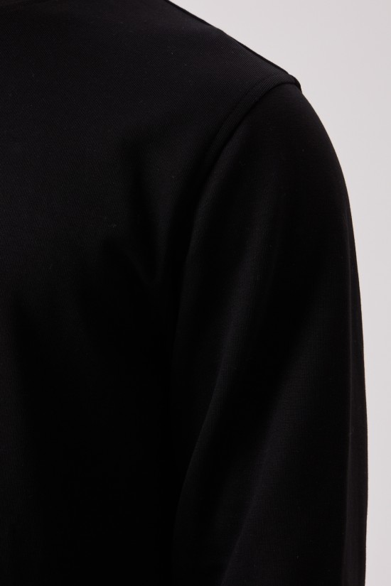 SANFORDS O YAKA SWEATSHIRT SİYAH