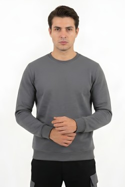 SANFORDS O YAKA SWEATSHIRT FÜME
