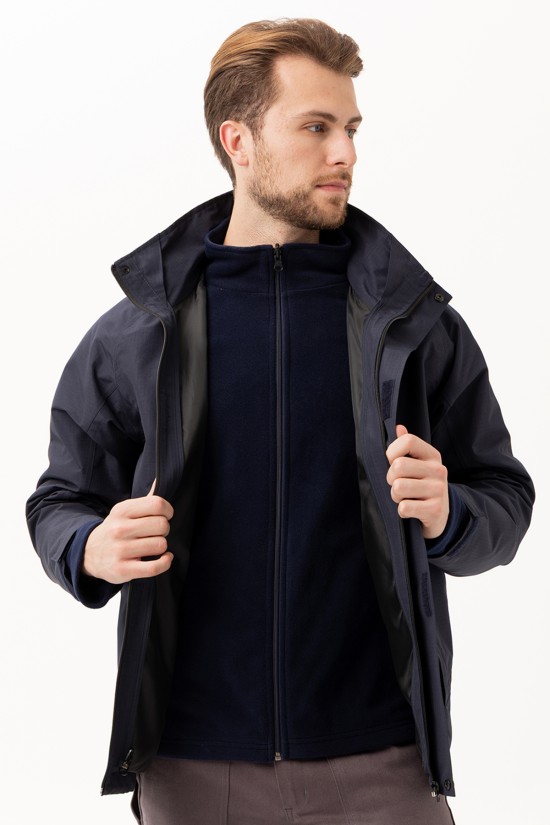 DAVRAZ 3N1 PARKA LACİVERT