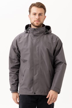 DAVRAZ 3N1 PARKA K.GRİ