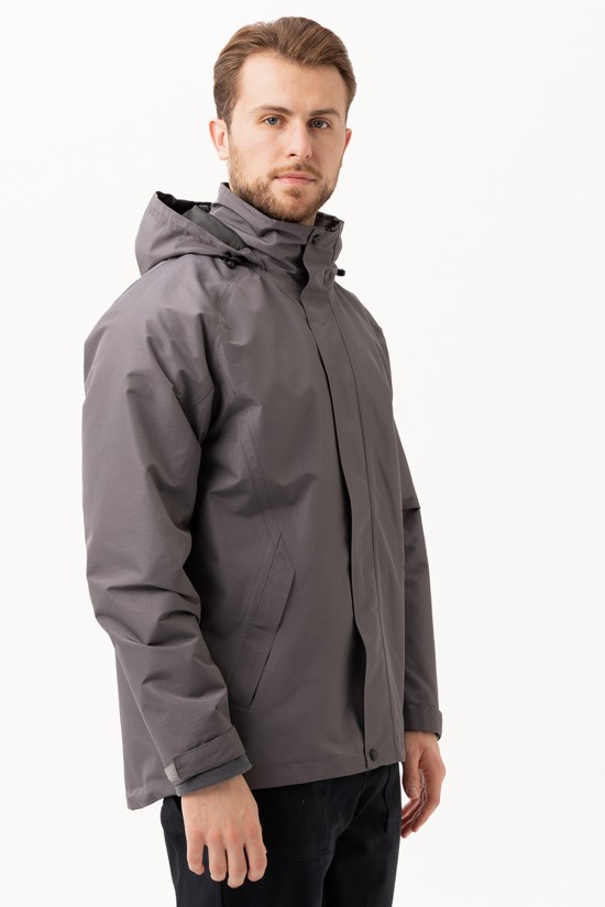 DAVRAZ 3N1 PARKA K.GRİ